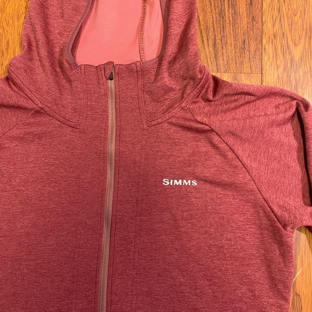 Simms Women's Red Pullover Bugstopper Insect Shie… - image 5